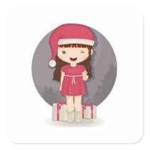 Christmas Papeterie stickers