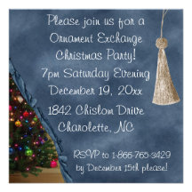 Christmas Party Custom Invitation