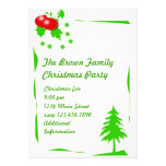 CHRISTMAS PARTY CUSTOM INVITATIONS