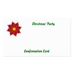Christmas' Party-Customize Business Card Templates