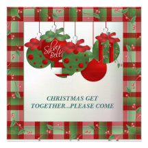 CHRISTMAS Party INVITATIONS~ Christmas