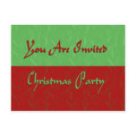 Christmas Party Invited postcards