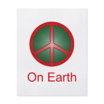 Christmas Peace Sign