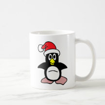 Christmas Penguin Coffee Mug
