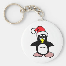 Christmas Penguin Keychains