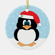 Christmas Penguin Ornament