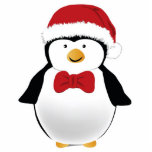 Christmas Penguin Ornament photo sculptures