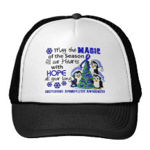 Christmas Penguins Ankylosing Spondylitis AS Trucker Hats