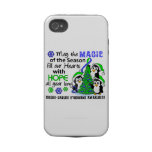 Christmas Penguins Ehlers Danlos Syndrome EDS Tough Iphone 4 Cases