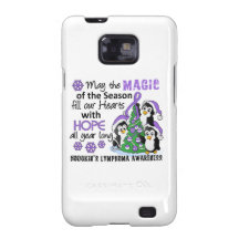 Christmas Penguins Hodgkin's Lymphoma Samsung Galaxy S2 Cover