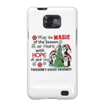 Christmas Penguins Parkinson's Disease Galaxy SII Cases