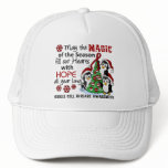 Christmas Penguins Sickle Cell Disease Mesh Hats