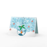 Christmas Pet Fish Splat cards