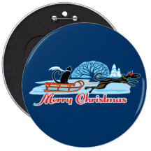 Christmas Pet Parade Button