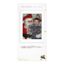 Christmas Photocard Photo Greeting Card
