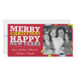 Christmas Photocards - Merry Christmas Happy