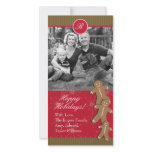 Christmas Photocards with Gingerbread Family