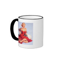 Christmas Pinup Mug