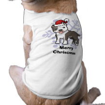 Christmas Pitbull / American Staffordshire Terrier Dog Clothing