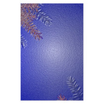 Christmas Poinsettia Blue I