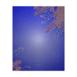 Christmas Poinsettia Blue II flyers