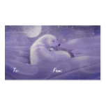 Christmas Polar Bear Gift Tags business cards