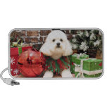 Christmas - Poodle - Tanner iPod Speaker