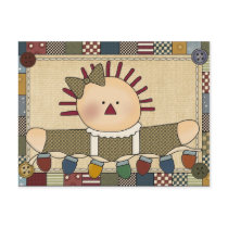 Christmas Postcard: Simple Joys Annie