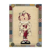 Christmas Postcard: Simple Joys Annie
