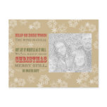 Christmas Postcard Template