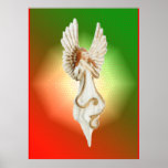 Christmas Poster Prints - Religious Angel