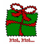 Christmas Present Hint T-shirt