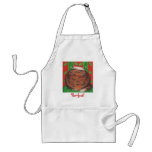 Christmas Pud 'Purrfect!' apron