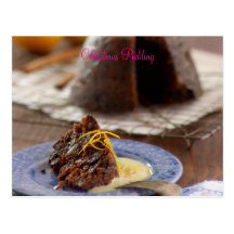 Christmas Pudding Postcards