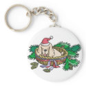 Christmas Puppy keychains