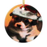 Christmas Puppy Ornament