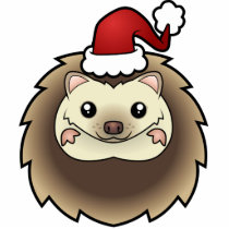 Christmas Pygmy Hedgehog Ornament