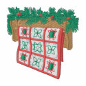 Christmas Quilt embroidered shirts