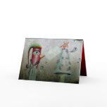 Christmas Red Penguin Card by Rupydetequila Christmas Red Penguin Card