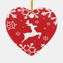 Christmas Reindeer Christmas Ornament