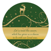 Christmas reindeer greetings