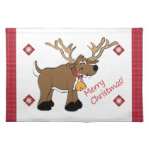 Christmas Reindeer placemats