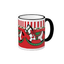 Christmas Rocking Horse Mug