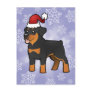 Christmas Rottweiler Postcards