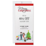 Christmas Sale Xmas Family Rack Card rack cards