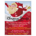 Christmas Santa Benefit for Children Flyer
