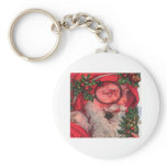 Christmas Santa - Customisable keychains