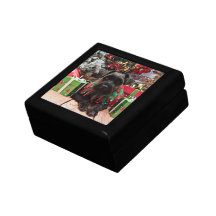 Christmas - Schnauzer Mix - Bentley Gift Box