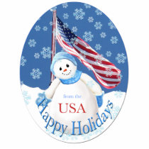 Christmas Sculpture Key Chain for Troops