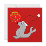 Christmas Seal Party Invitation Template